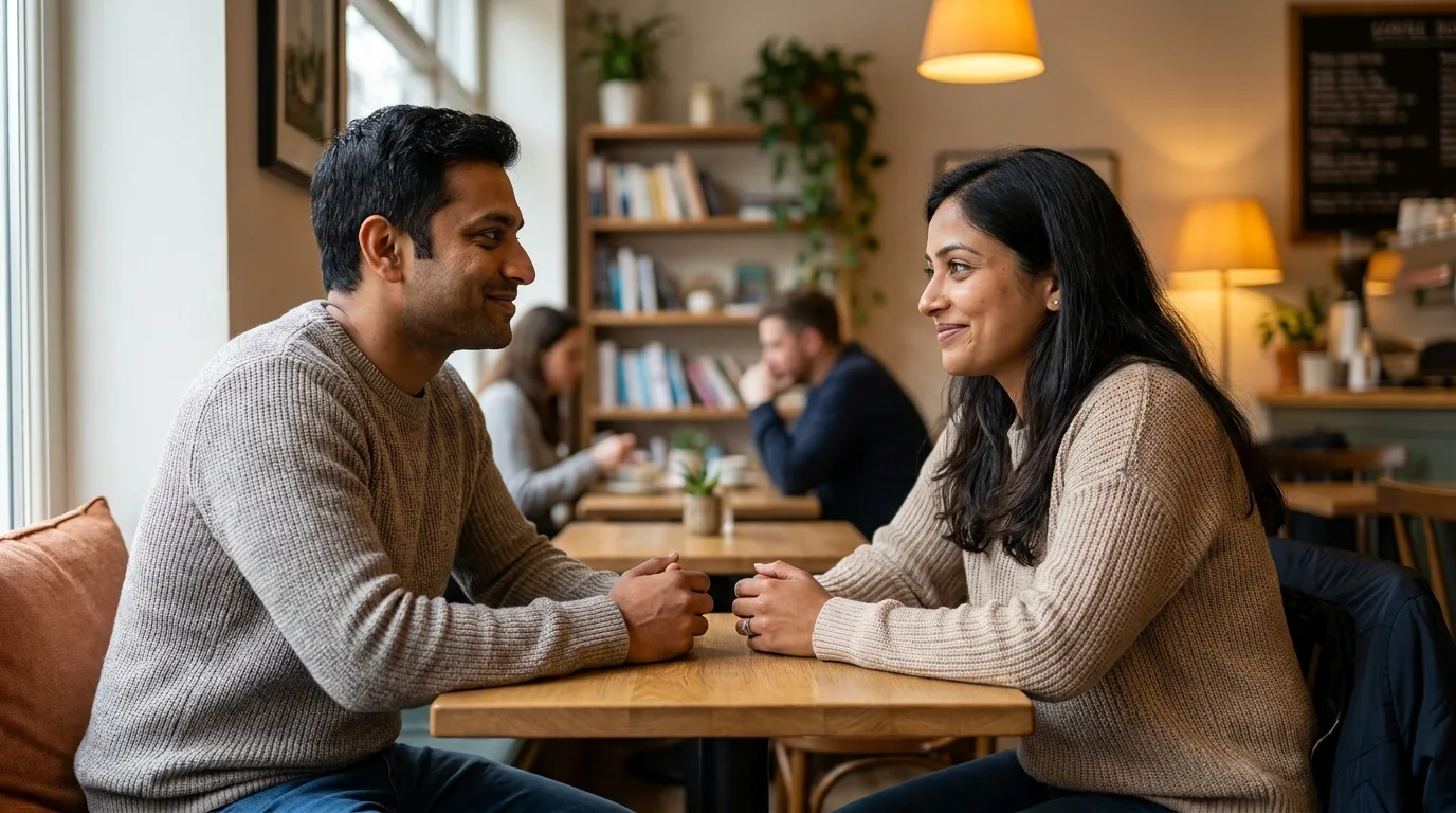 Widow finding a second chance at love with a new partner
