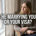 Woman thinking about whether her partner's marriage intentions are genuine